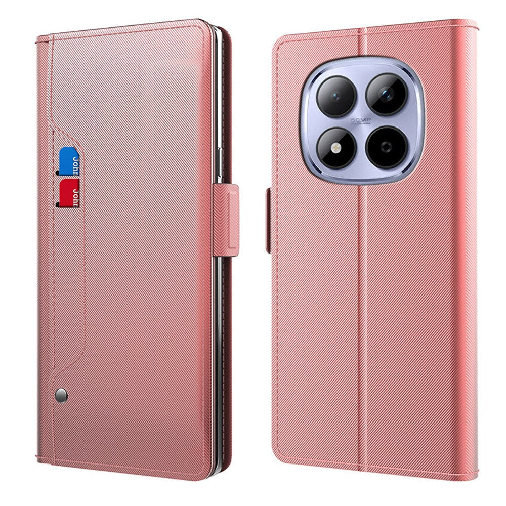 For Xiaomi Redmi Note 15 5G (Global) / Poco M8 5G Case PU+TPU Magnetic Flip Phone Cover with Stand