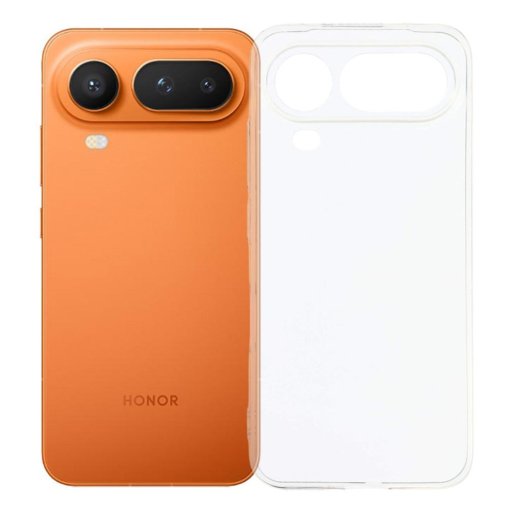 For Honor Magic8 Pro Air 5G Back Cover Ultra Thin Flexible TPU Clear Phone Case