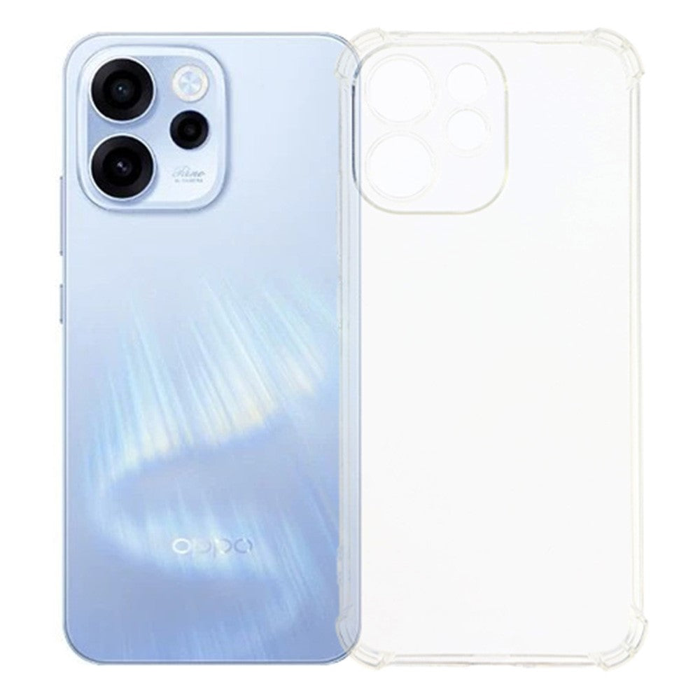 For Oppo Reno15 F 5G TPU Case Reinforced Corners Drop-proof Phone Cover