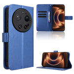 For Xiaomi 17 Ultra by Leica / Xiaomi 17 Ultra 5G Leather Wallet Case with Strap Diamond Texture Phone Cover