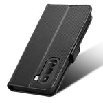 OnePlus Nord CE6 Lite 5G / Turbo 6X 5G / Realme P4x 5G-lædertegnebogsetui med rem, diamantstruktur-mobilcover