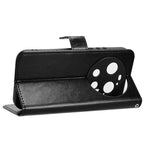 PU-læderskal med rem til Xiaomi 17 Ultra fra Leica / Xiaomi 17 Ultra 5G, Crazy Horse-struktur, pungcover til mobiltelefon