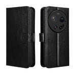 PU-læderskal med rem til Xiaomi 17 Ultra fra Leica / Xiaomi 17 Ultra 5G, Crazy Horse-struktur, pungcover til mobiltelefon