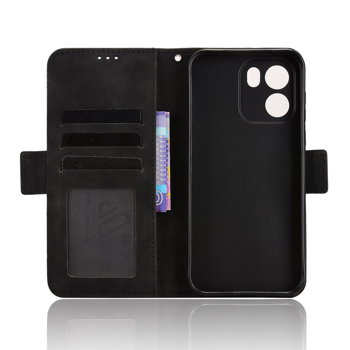 OnePlus Nord CE6 5G / Turbo 6V 5G Läderfodral mobilplånboksfodral med flera kortfack