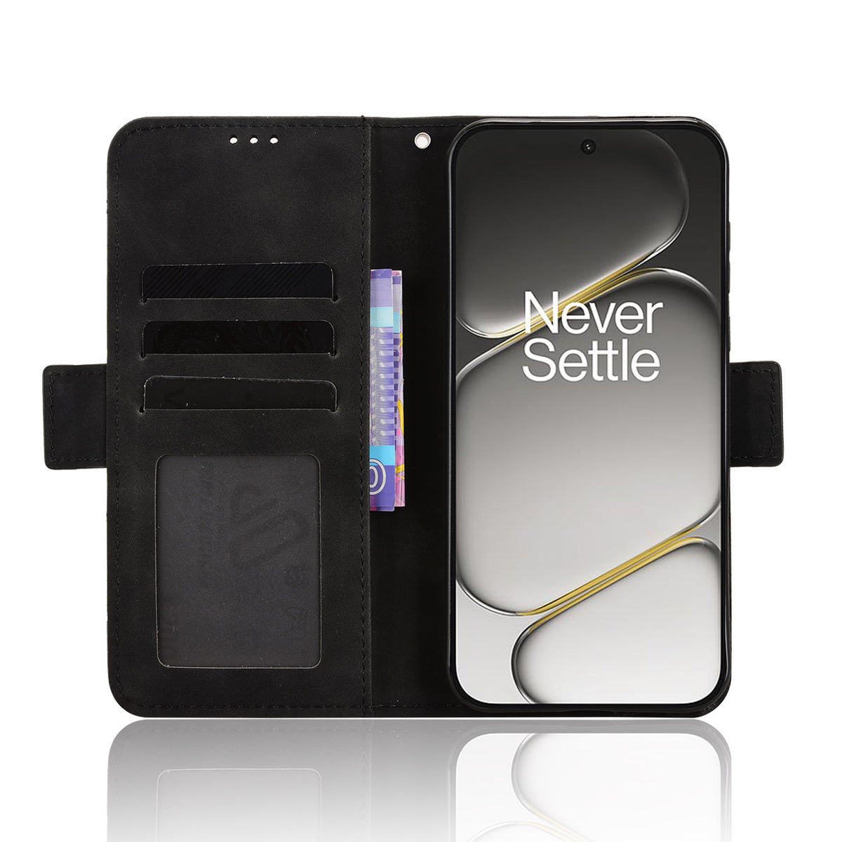 OnePlus Nord CE6 5G / Turbo 6V 5G Läderfodral mobilplånboksfodral med flera kortfack