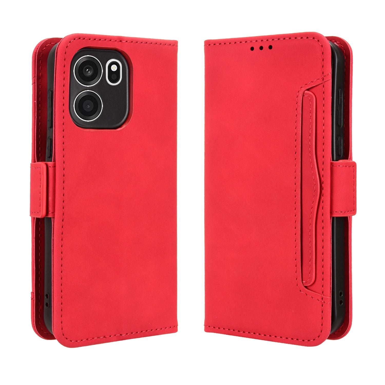 For OnePlus Nord CE6 5G / Turbo 6V 5G Leather Case Phone Wallet Cover with Multiple Card Slots