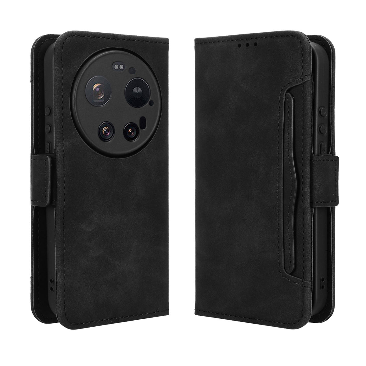 For Xiaomi 17 Ultra by Leica / Xiaomi 17 Ultra 5G Leather Case Phone Wallet Cover with Multiple Card Slots