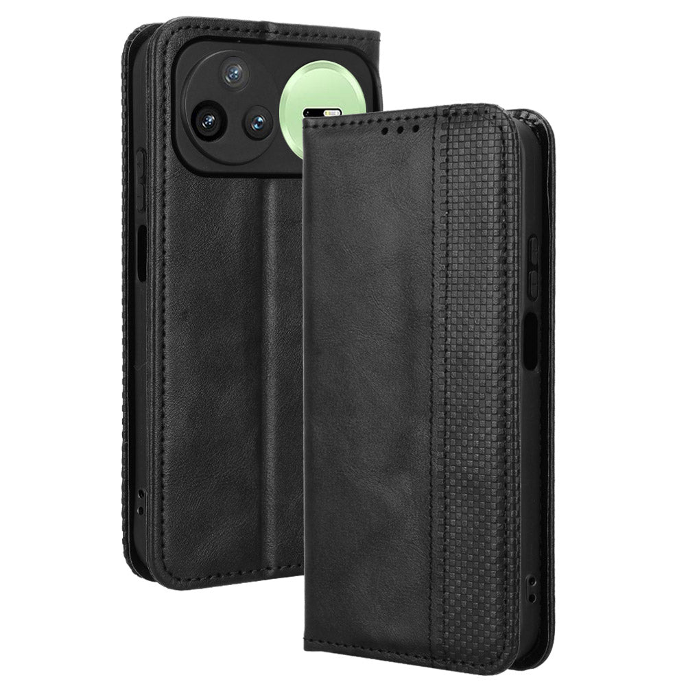For Huawei nova 15 Ultra 5G / Huawei nova 15 Pro 5G Leather Case Wallet Stand Retro Texture Phone Cover