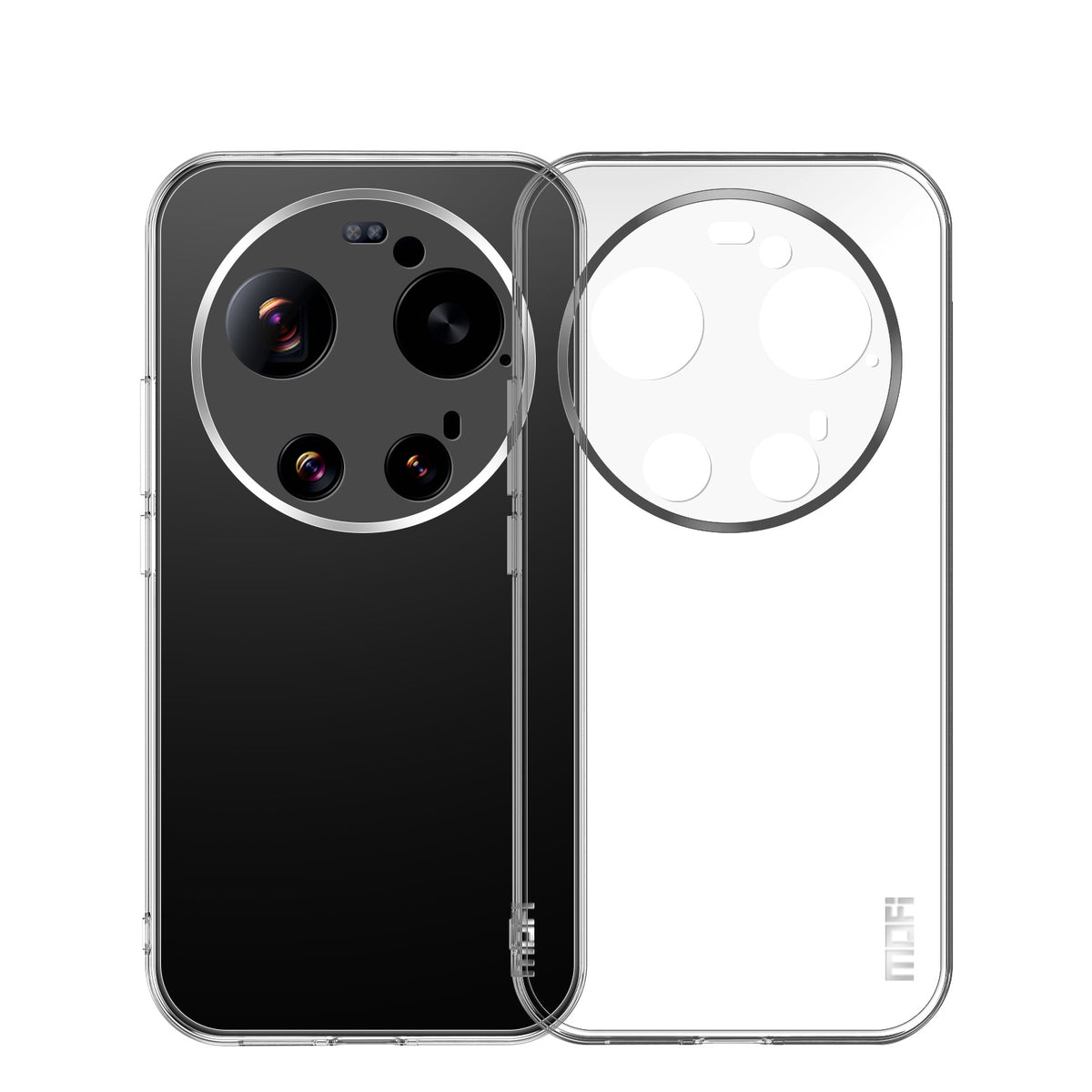MOFI For Xiaomi 17 Ultra 5G Clear Phone Case  Ultra-Thin TPU Phone Back Cover