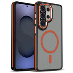 For Samsung Galaxy S26 Ultra Magnetic Case Matte Skin Touch Anti Drop TPU PC Phone Cover