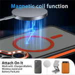 Magnetiskt skal för Samsung Galaxy S26 Ultra, Matt hud, Touch, Droppskyddande TPU PC-skal
