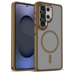 For Samsung Galaxy S26 Ultra Magnetic Case Matte Skin Touch Anti Drop TPU PC Phone Cover