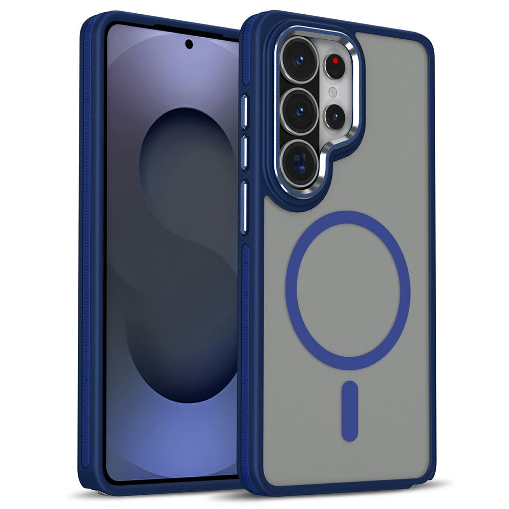 For Samsung Galaxy S26 Ultra Magnetic Case Matte Skin Touch Anti Drop TPU PC Phone Cover
