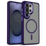 For Samsung Galaxy S26 Ultra Magnetic Case Matte Skin Touch Anti Drop TPU PC Phone Cover