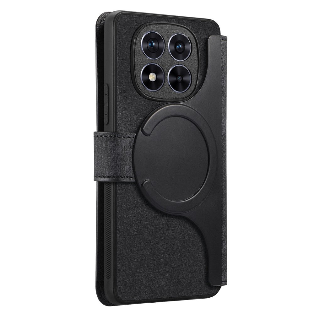 CASENEO MW-03 För Xiaomi Redmi Note 15 Pro+ 5G (Global) Magnetiskt Skal Avtagbart Läderfodral för mobil Plånbok