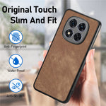 For Xiaomi Redmi Note 15 Pro+ 5G (Global) Case Shockproof Slim Retro Leather Phone Back Cover