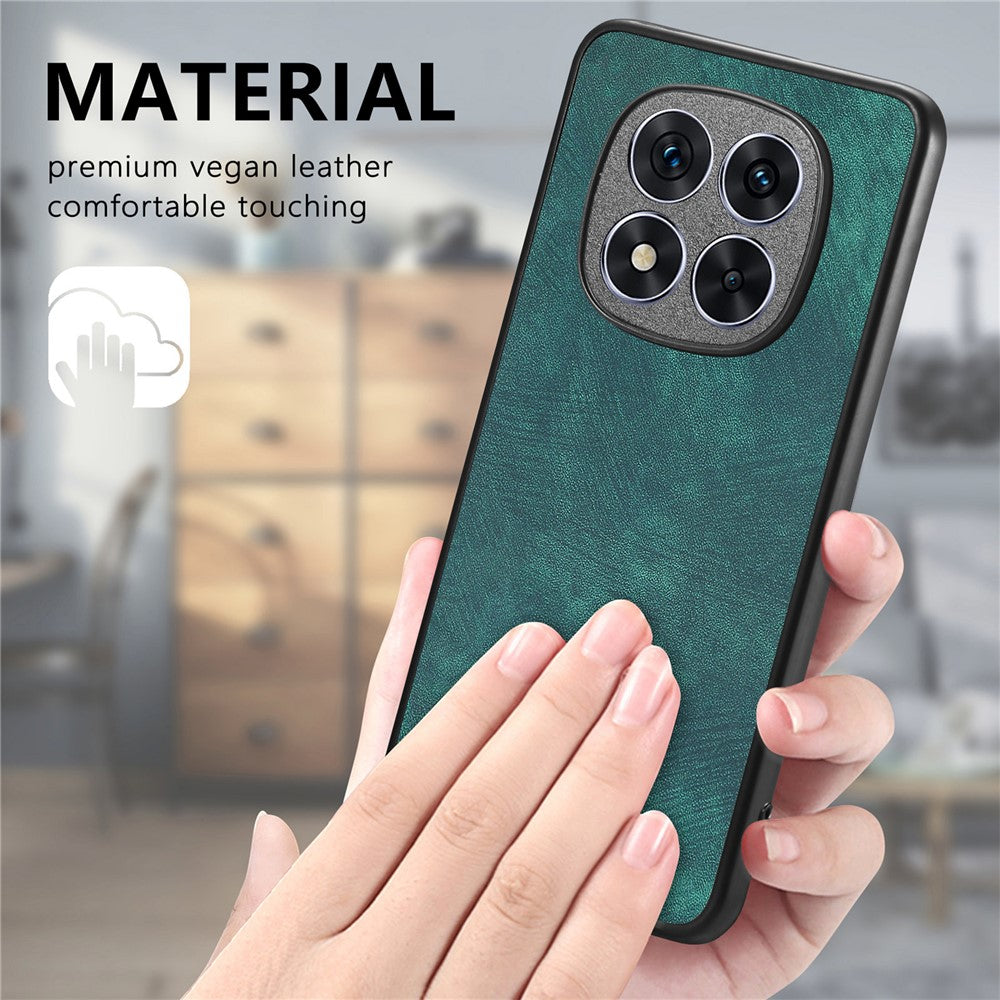 For Xiaomi Redmi Note 15 Pro+ 5G (Global) Case Shockproof Slim Retro Leather Phone Back Cover