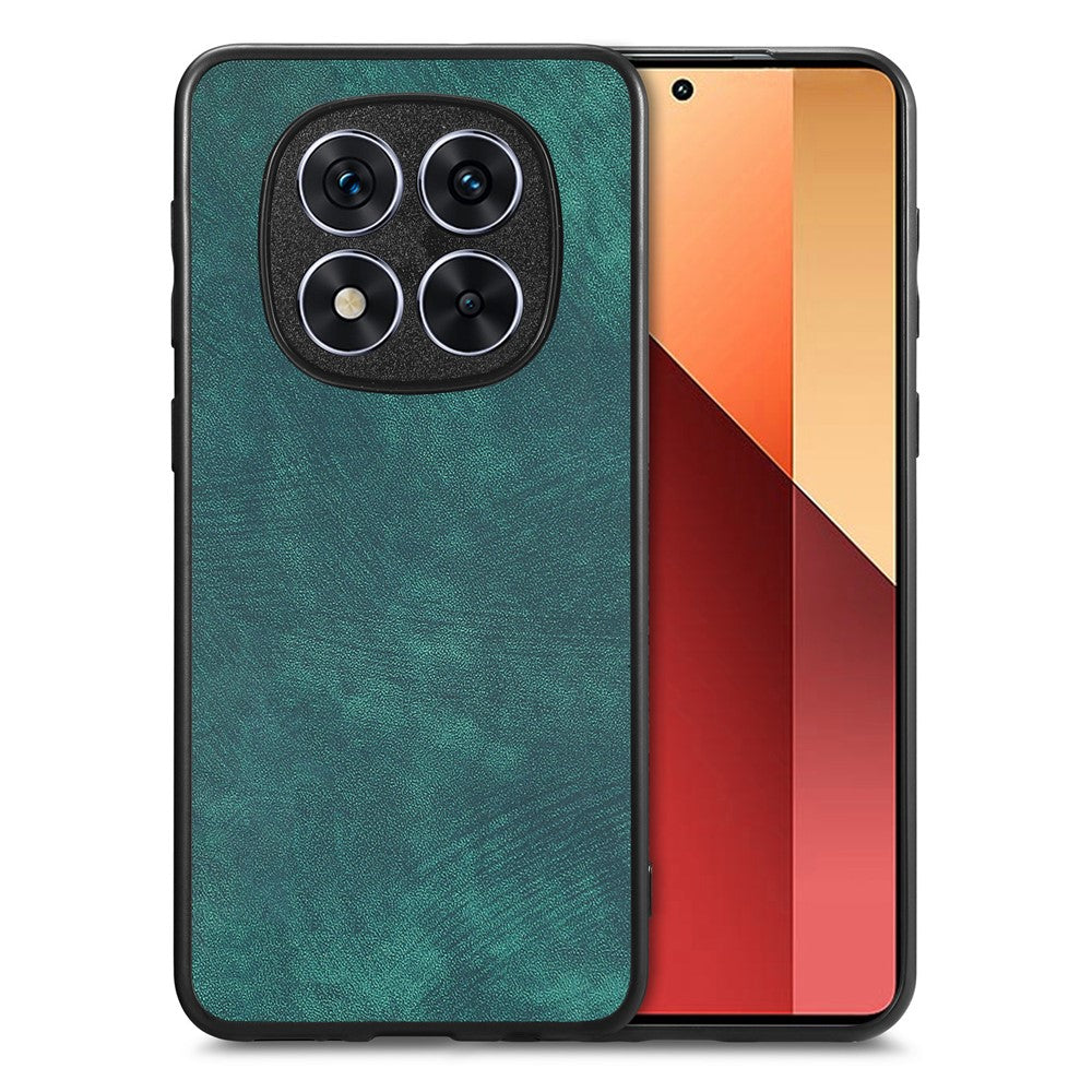 For Xiaomi Redmi Note 15 Pro+ 5G (Global) Case Shockproof Slim Retro Leather Phone Back Cover