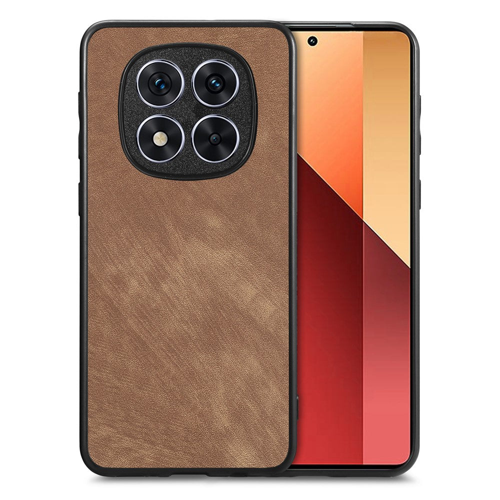 For Xiaomi Redmi Note 15 Pro+ 5G (Global) Case Shockproof Slim Retro Leather Phone Back Cover
