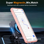 For Samsung Galaxy S26 Ultra Case Magnetic Kickstand TPU + PC Shockproof Hybrid Phone Cover