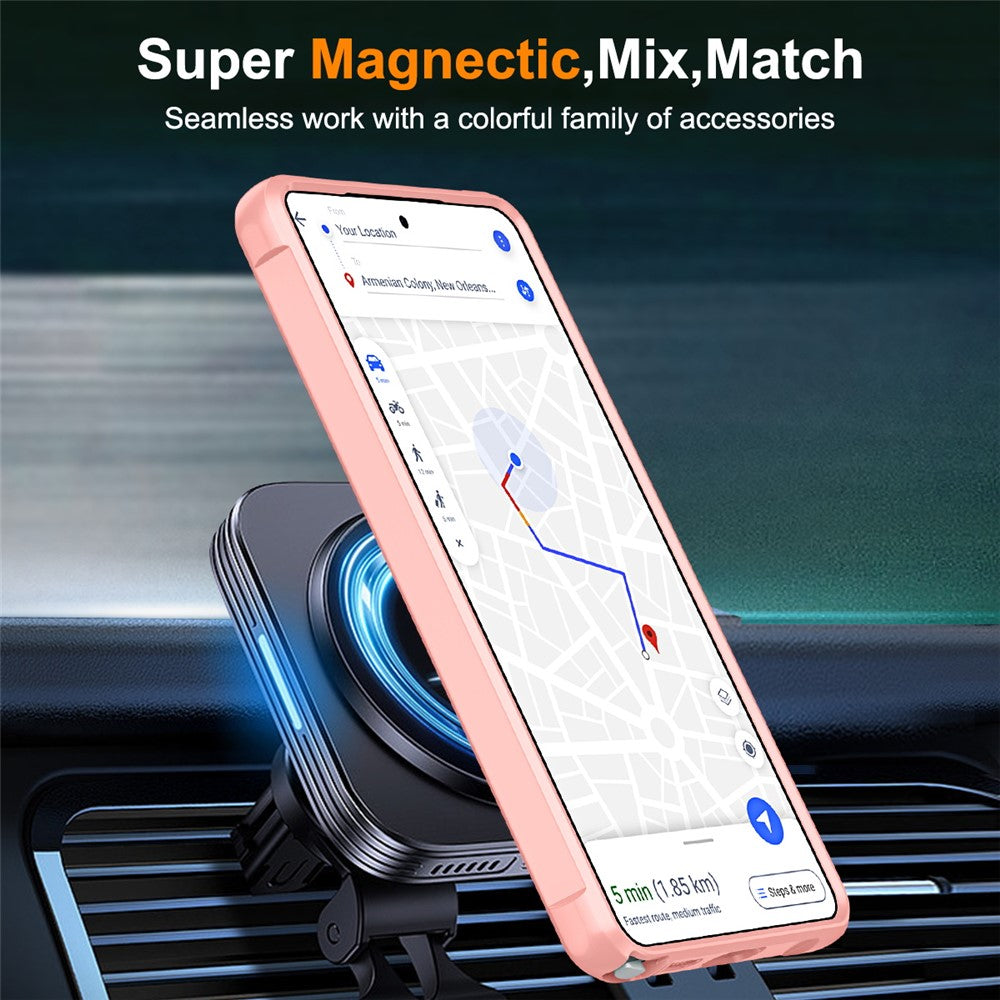 For Samsung Galaxy S26 Ultra Case Magnetic Kickstand TPU + PC Shockproof Hybrid Phone Cover