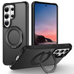 For Samsung Galaxy S26 Ultra Case Magnetic Kickstand TPU + PC Shockproof Hybrid Phone Cover