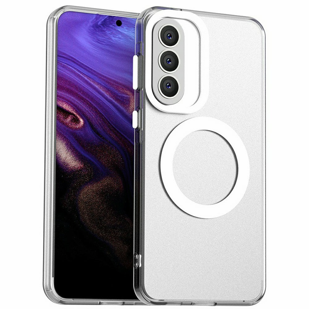 Til Samsung Galaxy A57 5G Magnetisk Etui Anti Drop Hybrid Telefon Bagcover