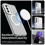 Til Samsung Galaxy A57 5G Magnetisk Etui Anti Drop Hybrid Telefon Bagcover