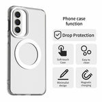 Til Samsung Galaxy A57 5G Magnetisk Etui Anti Drop Hybrid Telefon Bagcover