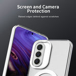 Til Samsung Galaxy A57 5G Magnetisk Etui Anti Drop Hybrid Telefon Bagcover