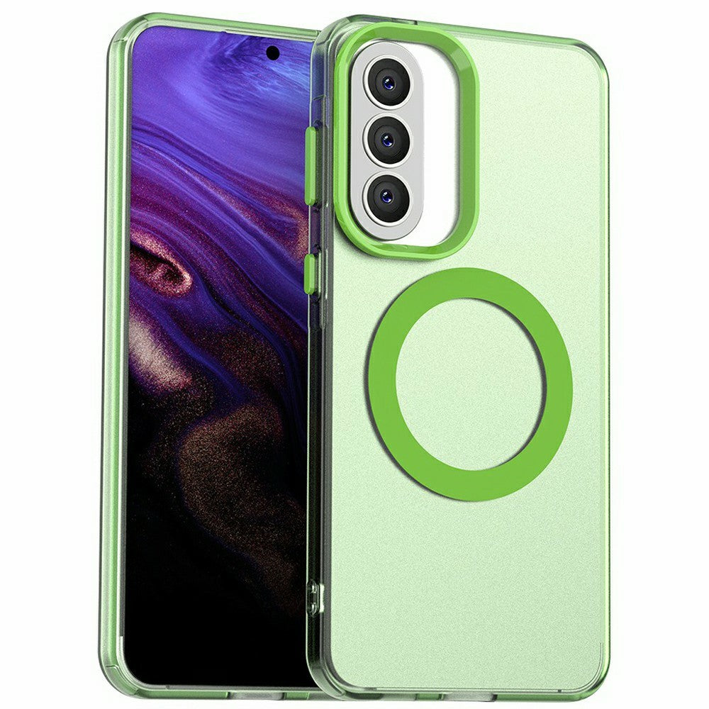 Til Samsung Galaxy A57 5G Magnetisk Etui Anti Drop Hybrid Telefon Bagcover