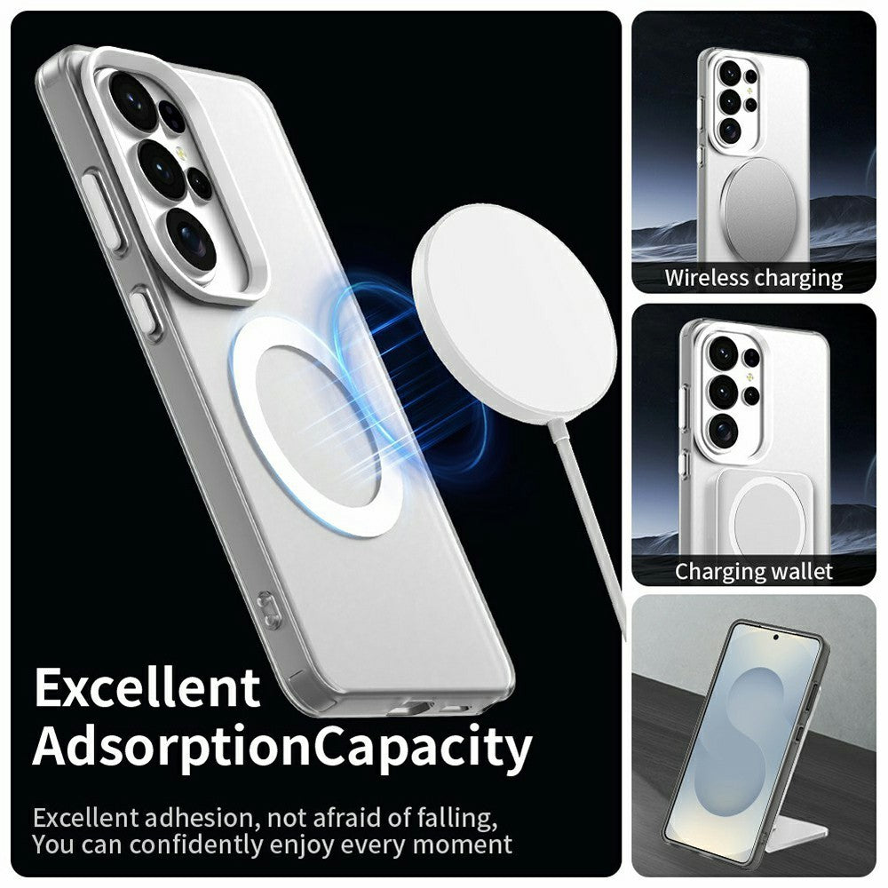 For Samsung Galaxy S26 Ultra Magnetic Case Anti Drop Hybrid Phone Back Cover