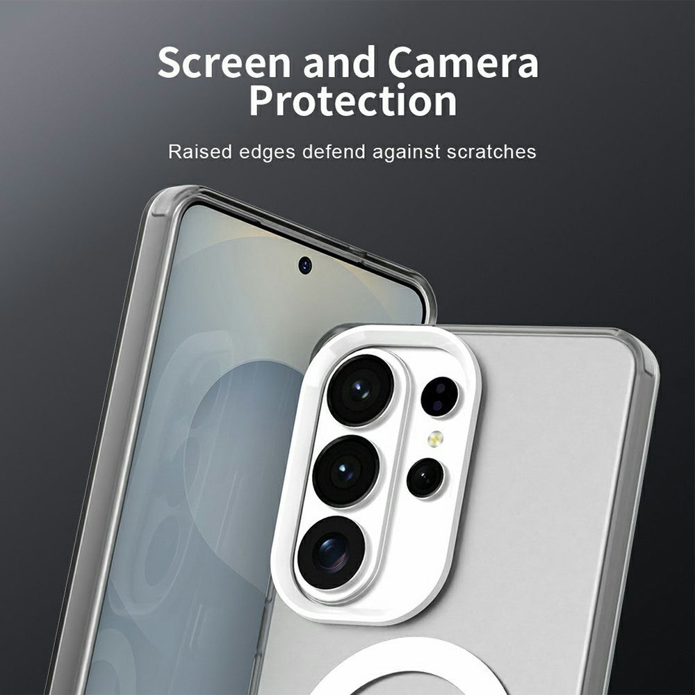 For Samsung Galaxy S26 Ultra Magnetic Case Anti Drop Hybrid Phone Back Cover