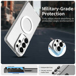For Samsung Galaxy S26 Ultra Magnetic Case Anti Drop Hybrid Phone Back Cover