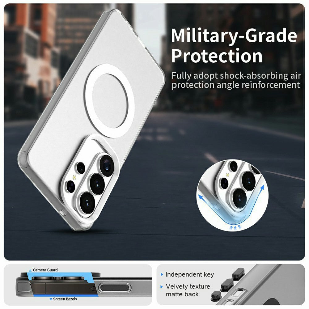 For Samsung Galaxy S26 Ultra Magnetic Case Anti Drop Hybrid Phone Back Cover