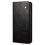 For Xiaomi Redmi Note 12 Pro+ 5G Waxy Crazy Horse Texture Full Protection Phone Case PU Leather Stand Wallet Smartphone Cover