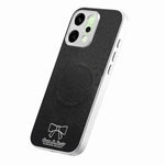 For Oppo Reno14 Pro 5G (Global) Magnetic Case Butterfly Bow Pattern PU Leather + TPU + PC Shockproof Phone Cover