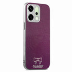 For Oppo Reno14 Pro 5G (Global) Magnetic Case Butterfly Bow Pattern PU Leather + TPU + PC Shockproof Phone Cover