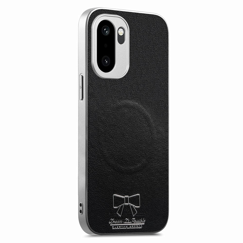 Magnetiskt fodral för OnePlus 15R 5G / Ace 6 5G / Ace 6T 5G fjärilsmönster PU-läder + TPU + PC stötsäkert mobilskal