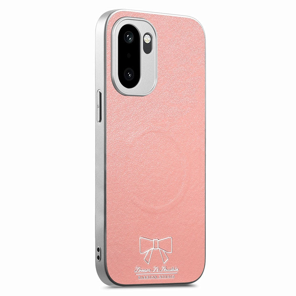 Magnetiskt fodral för OnePlus 15R 5G / Ace 6 5G / Ace 6T 5G fjärilsmönster PU-läder + TPU + PC stötsäkert mobilskal