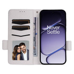 mobilskal för OnePlus Nord CE6 5G / Nord 6 5G / Turbo 6V 5G / Turbo 6 5G Litchitexturerat läderfodral med handledsrem