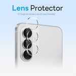 NORTHJO For Samsung Galaxy S26  /  S26 Pro Magnetic Case PC + TPU Phone Cover Set with Front Screen Protector + Lens Film