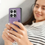 For Xiaomi 17 Magnetic Case Retro Leather + TPU Phone Cover with Detachable Card Slot