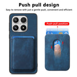 For Xiaomi 17 Magnetic Case Retro Leather + TPU Phone Cover with Detachable Card Slot