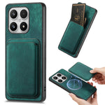 For Xiaomi 17 Magnetic Case Retro Leather + TPU Phone Cover with Detachable Card Slot