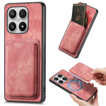 For Xiaomi 17 Magnetic Case Retro Leather + TPU Phone Cover with Detachable Card Slot