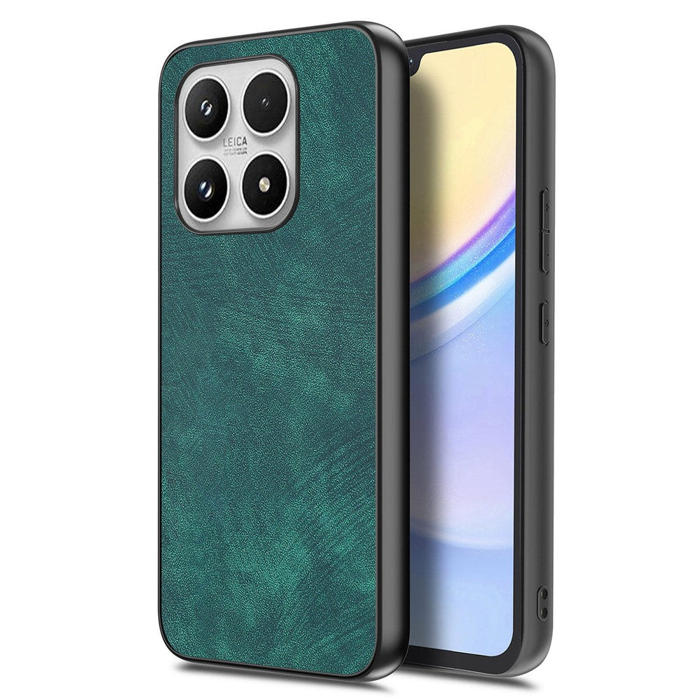 For Xiaomi 17 Case Shockproof Slim Retro Leather Phone Back Cover