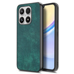 For Xiaomi 17 Case Shockproof Slim Retro Leather Phone Back Cover