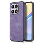 For Xiaomi 17 Case Shockproof Slim Retro Leather Phone Back Cover