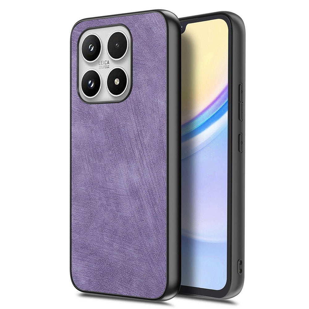 For Xiaomi 17 Case Shockproof Slim Retro Leather Phone Back Cover